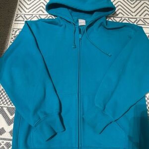 TNA Cozy Fleece in Vibrant Teal